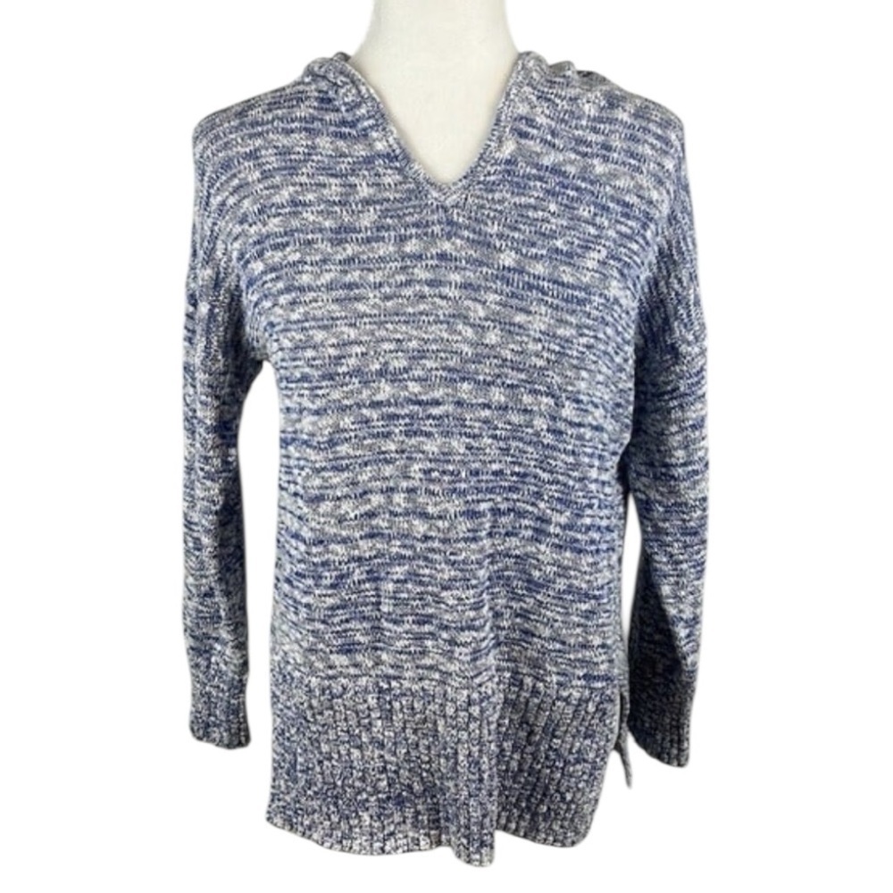 Lou & Grey Hooded Pullover Sweater Size S